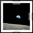 thumbnail image 5 of Art.com Earthrise Over Moon, Apollo 8 Photographic Print, Black Frame Wall Art, 29" x 29", 5 of 5