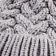 thumbnail image 4 of Gorro infantil de 2 piezas con adulto + niño Gris, 4 of 9
