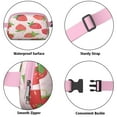 thumbnail image 5 of Crossbody Belt Bag Strawberry Belt Bag Sporty Waist Pack for Women Casual Waist Packs with Adjustable Strap Waterproof Belt Bag for Daily Leisure Music Festival/Event, 5 of 7