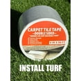 thumbnail image 5 of Carpet Tile Tape Wide Double Sided 4in x 90ft Heavy Duty Rug Tape Residue Free Indoor Outdoor All Flooring Now, 5 of 13