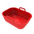 thumbnail image 1 of CSChome Foldable Baking Pan Foldable Baking Pan Non-Stick Silicone Fryer Cooking Pan Heat-Resistant Foldable Baking Tray for Home Kitchen Silicone Fryer Mold, 1 of 5