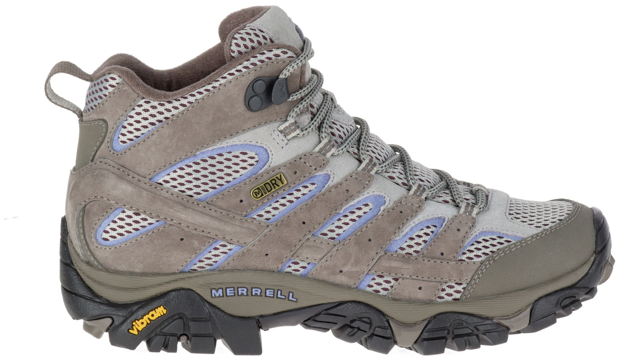 Merrell Women's Moab 2 Mid Waterproof Hiking Boots (Falcon, 8.0) - Walmart.com - Walmart.com