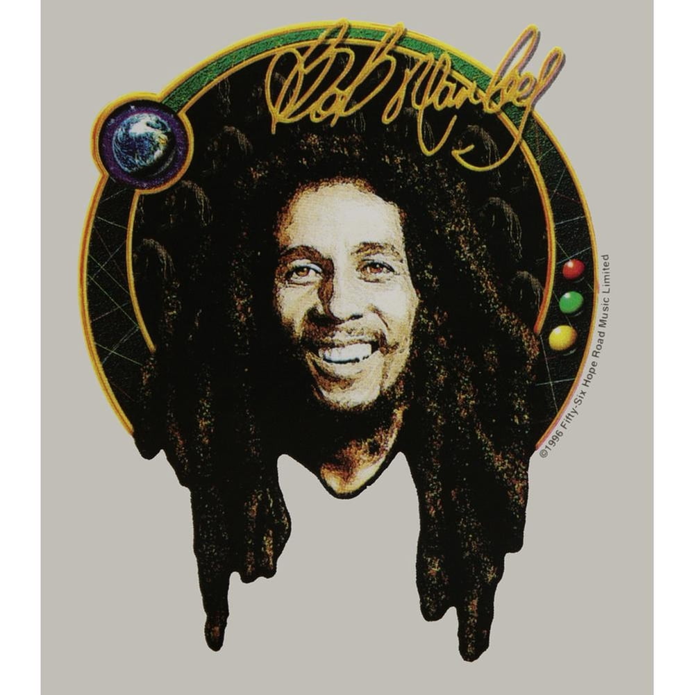 Bob Marley - Signature Photo Clear Decal - Walmart.com