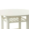 thumbnail image 6 of ACME Tartys Counter Height Table, Cherry, 6 of 6