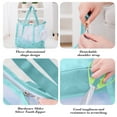 thumbnail image 4 of Dvruxg Small Cat Bag - Soft Cat Carrier & Light Dog Crossbody Bag with Shoulder Strap for Pets(Mint Green), 4 of 6