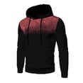 thumbnail image 5 of Aayomet Hoodies For Men Graphic Men's Autumn And Winter Fashion Sweatshirt Sports Leisure Fitness Grey Zip Up Hoodie Pullover Tops,S-3XL, 5 of 5