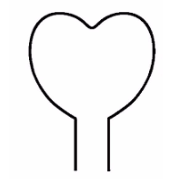 Iron Art Love Heart-shaped Round Plant Support Vine Climbing Plant Support Rack