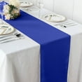 BalsaCircle 12" x 108" Polyester Table Top Runner Royal Blue