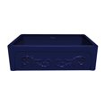 thumbnail image 4 of Glencove St. Ives 33" Front Apron Fireclay Sink with an Intricate Vine Design on one side and an Elegant Beveled Front Apron on the Opposite Side, 4 of 4