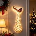 thumbnail image 3 of Yeuimy Christmas Magic Trail Wall Light Sleigh Wall Lights Glow The Halls Christmas Lights Hanging Led Light Collection Lighted Indoor Holiday Decor Welcoming Festive Accent For Whole House, 3 of 4