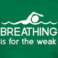 thumbnail image 3 of CafePress - Breathing Is For The Weak T Shirt - Women's Traditional Fit Dark T-Shirt, 3 of 4