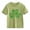 Green, variant on XIMIN Clover Collage Kids' Short-Sleeve Crew Neck T-Shirt - Layered Green Graphic, Soft Comfy St. Patrick's Day Lucky Charm Top for Girls Boys