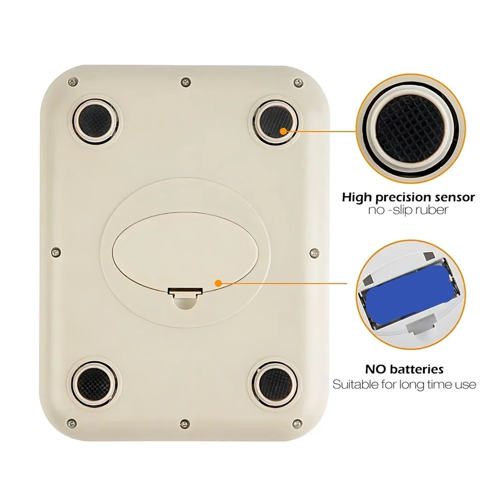 Digital Kitchen Scale LED Stainless Steel High-Precision Electronic Scale Home Jewelry Food Weighing