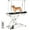 White, variant on Garvee Heavy Duty Dog Grooming Table, 50'' Electric Grooming Table for Dogs&Cats, Pet Grooming Table, Height Adjustable with Anti Slip Tabletop, with Sockets for All Pets White