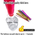 thumbnail image 3 of 260 Balloons for Balloon Animals, Long Narrow Latex Balloons for Modeling, Magic Balloon Animal Kit for Weddings, 100 pcs, Multi{HH}, 3 of 5
