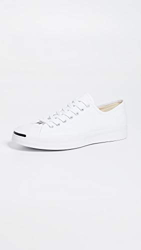 Converse Jack Purcell Canvas Unisex Sneakers, White/White  display picture 3