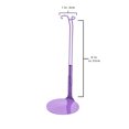 thumbnail image 2 of Kaiser 2290 Purple Adjustable Doll Stand, fits 11 to 12 inch Dolls, waist width adjusts from 0.875 to 1.25 inches, 2 of 4