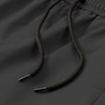 thumbnail image 7 of Men's Slim Fit Cargo Workwear Pants, Straight Leg Drawstring Elastic Waist Multi Pockets Casual Trousers Joggers, Quick Dry Breathable Lightweight Stretchy, Outdoor Hiking Gym, 7 of 7
