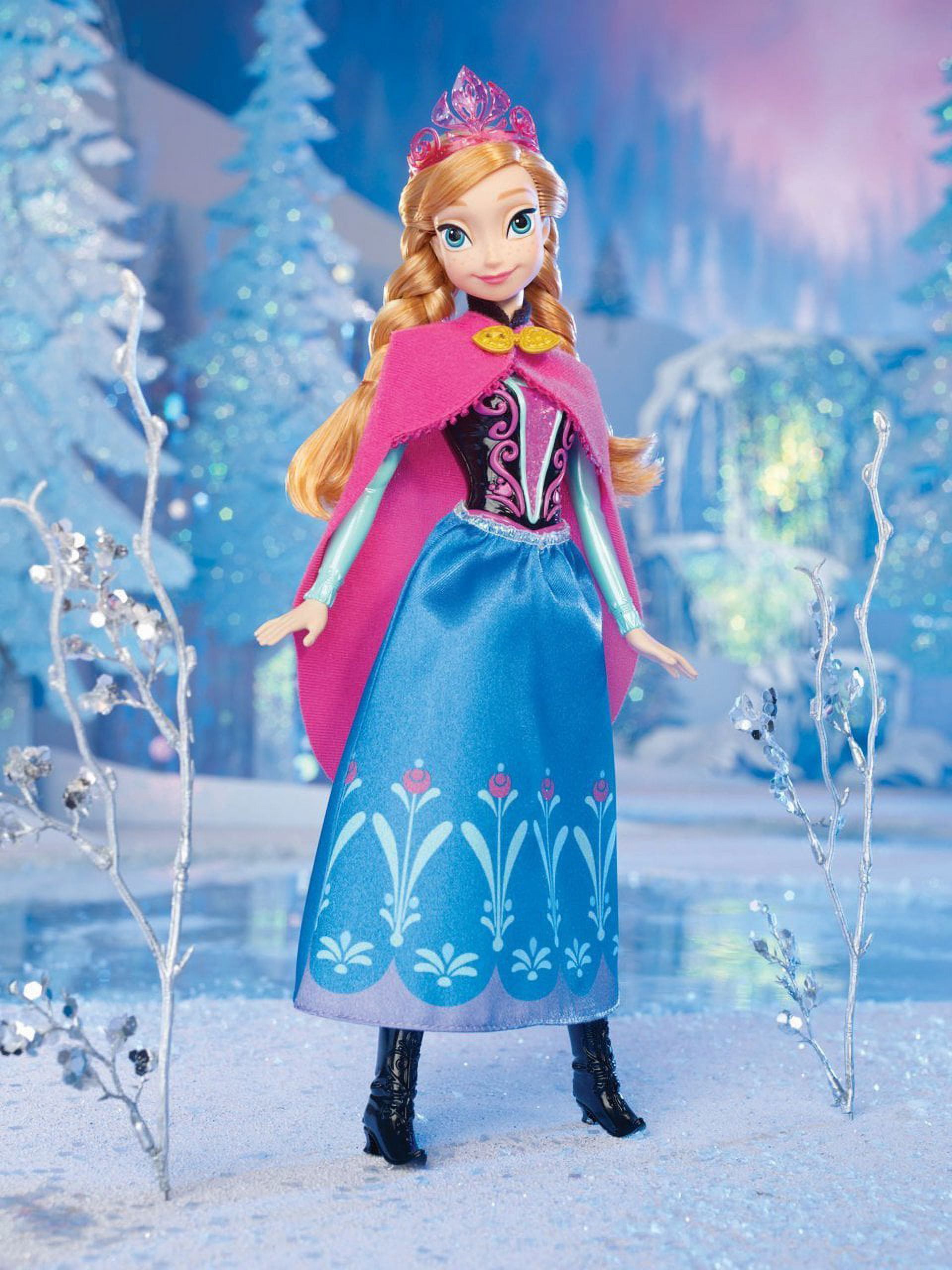 Disney Frozen Sparkle Anna of Arendelle Doll Walmart