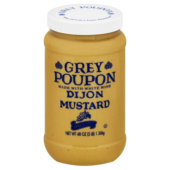Grey Poupon Classic Dijon Mustard 6 Case 48 Ounce
