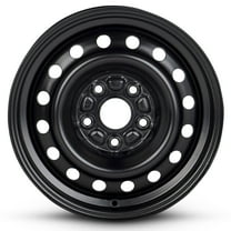 For 1999-2003 Toyota Solara 15 Inch Painted Black Rim - OE Direct Replacement - Road Ready Car Wheel