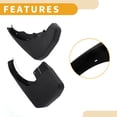 thumbnail image 3 of Guardias de barro automotrices delanteros y traseros únicos compatibles para Nissan Navara 2005-2016, 3 of 6