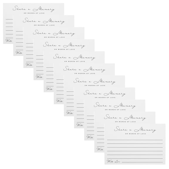 WHAMVOX 50 Sheets Greeting Cards Decorative Blessing Cards Writing Greeting Cards Blessing Cards