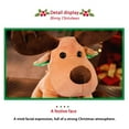 thumbnail image 4 of Gallickan Christmas Decoration Elk Stuffed Animals, Elk Plush Toy for Kids Babies Boys Birthday Bedtime Decor Christmas Supply, 9.84", B, 4 of 8