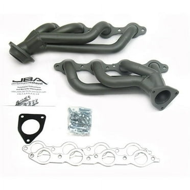JBA Headers & Performance 1-5/8" Shorty, Stainless Steel, Titanium Ceramic Coated 1850S-2JT Fits select: 2002-2019 CHEVROLET SILVERADO, 2002-2013 CHEVROLET TAHOE