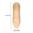thumbnail image 3 of Ceprush Dientes Perro 360 Grados Cepillo Del Dedo Suministros para (beige), 3 of 3