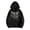 Black, variant on Zynoxe Men's Hooded Sweatshirt with Side Pockets & Elastic Cuffs Hem Zip Up Drawstring Hoodie Fashionable Printed Sweatshirt for Men Versatile Solid Color Long Sleeve Sweatshirt Jacket S