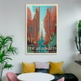 thumbnail image 6 of Lord of The Rings Retro Travel Poster Argonath Canvas Wall Art Prints Poster Gifts Photo Picture Painting Posters Room Decor Home Decorative 12x18inch(30x45cm), 6 of 6