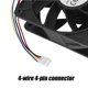 thumbnail image 5 of Dc 12V 5.0A 7500Rpm Reemplazo Del Ventilador De Refrigeración Conector De 4 Pines Para Antminer S7 S9 Scienceny EL006906-00, 5 of 6