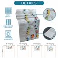 thumbnail image 6 of Blue Childlike Fun Table Runner 48 Inches, Abstract Modern City Car Silhouette Bed Runner Dresser Scarves Tabletop for Indoor Outdoor Parties/Ceremony/Banquet, 13" x 48", 6 of 9