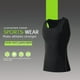 thumbnail image 4 of Chaleco deportivo ajustado para hombre, de secado rápido, transpirable, elástico, ropa interior deportiva para correr, camiseta interior para entrenamiento corporal, top de fitness, 4 of 6
