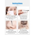 thumbnail image 2 of Professional Beauty Salon Tweezers, 2026 New Precision Slant & Pointed Tips for Brows & Lashes | Essential for Makeup Artists & Home Kits, Stainless Steel Blackhead Removal Kit, 2 of 6