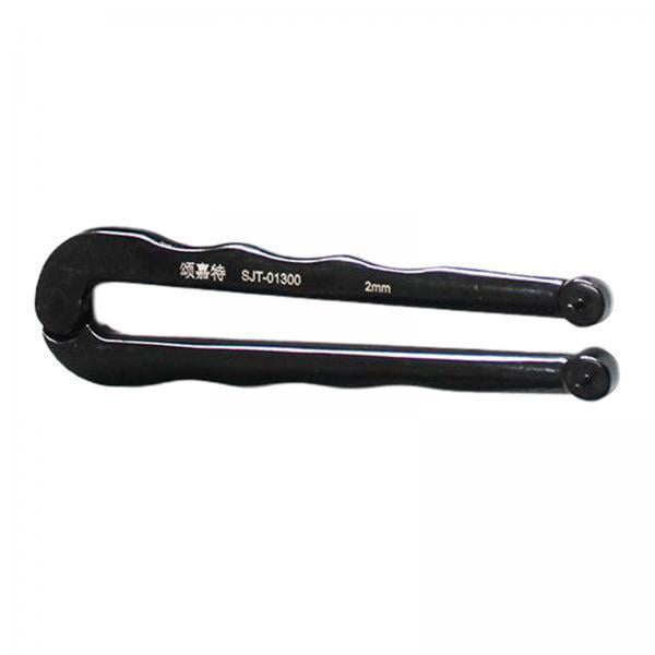 2x Alicates de pasador universal, máx. 130 mm, herramienta de instalación / extracción para almohadillas de respaldo en amoladoras angulares CUTICAT llave inglesa ajustable