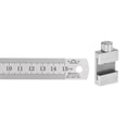thumbnail image 1 of Unique Bargains Règle en Acier Inoxydable avec Bloc Scriber Règle de 6 Pieds avec Glissière Vernier de Localisation 20mm, Ton Argenté, 1 of 5