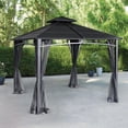 thumbnail image 1 of Hometrends10 ft. x 10 ft. Hardtop Gazebo, 1 of 8