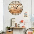 thumbnail image 4 of DESIGNICE Wall Clock,Sleek Minimalist Design Large Wall Clock,Large and Clear Numbers Small Wall Clock,Style1, 4 of 4