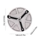 thumbnail image 2 of Herramienta de sierra perforadora kit de sierra perforadora ajustable de aleación ahorro de tiempo para plástico de madera contrachapada, 2 of 9