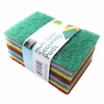 thumbnail image 4 of Multifunctional Kitchen Oil Dishwashing Cloth Colored Cleaning Cloth Dishwashing Sponge Cloth Cleaning Cloth 40pc, 4 of 9