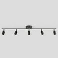 thumbnail image 5 of Shura Bronze 5-Light Track Light with Rotatable Heads, Integrated LED Bulbs, 3000K, 4 ft., 5 of 8