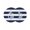blue, variant on Nautical Anchor Round 13 Inch Placemats Set of 2, Turquoise Grey White Horizontal Stripe HeatResistant Non Slip Place Mats for Dining Table, Wipeable Braided Kitchen Table Mats for Housewarming
