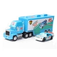 thumbnail image 1 of 2Pcs/Set Disney Pixar Cars Transport Container Truck Jackson Storm Lightning McQueen Uncle Mack Car Model Toys Children Gift, 1 of 10