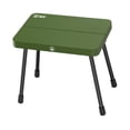thumbnail image 4 of Taburete plegable de camping de aleación de aluminio, silla de camping para barbacoa, mochileros, playa Verde, 4 of 8