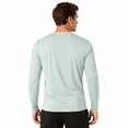 thumbnail image 3 of ZBORIBER Men's Quick Dry UPF 50+ UV Sun Protection Moisture Wicking Long Sleeve T-Shirt for Casual Workout,Sizes S-3XL,Silver, 3 of 10