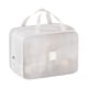 thumbnail image 2 of Bolsa de cosméticos de malla portátil con múltiples compartimentos, organizador de almacenamiento de viaje para maquillaje, artículos de tocador y accesorios, blanco, 34x22.5x10 cm., 2 of 6