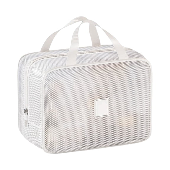 Makeup Bag Small Portable Mesh Travel Wash Bag Transparent Storage Organizer for Cosmetics