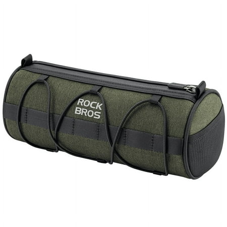 Rockbros Bike Bags Front Handlebar Storage Pouch Pack Cycling Handlebar Bag Small Bicycle Handle Bar Bag Handy with Shoulder Strap